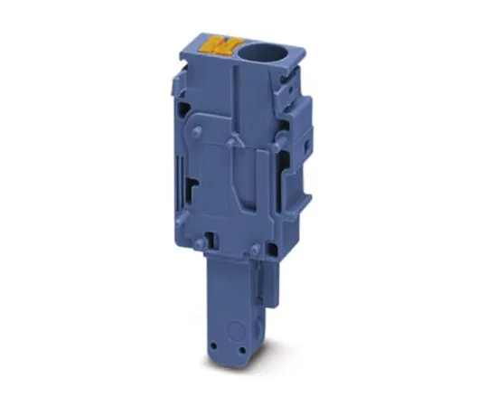 64-1576-94　Phoenix Contact PP-H 6/ 1-R BU Terminal Plug, 1 Way/Pole, Push In Terminals, 0.5 → 10 mm², PA, 1 kV　3061732