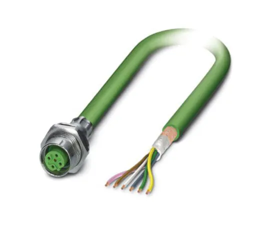 64-1629-59　Phoenix Contact M12 5-Pin Female Connector　1437614