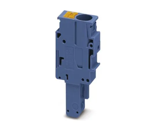 64-1585-78　Phoenix Contact PP-H 4/ 1-L BU Terminal Plug, 1 Way/Pole, Push In Terminals, 0.2 → 6 mm², PA, 800 V　3211951