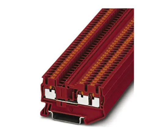 64-1601-33　Phoenix Contact, PT 2.5-TWIN RD Series , 800 V Feed Through Terminal Block, Push In Termination　3211223