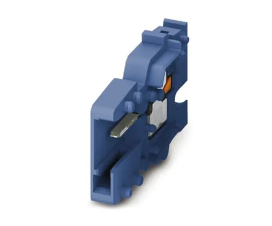 64-1576-90　Phoenix Contact PPC 6/1-L BU Connector, 1 Way/Pole, Push In Terminals, 0.5 → 10 mm², PA, 1 kV　3000691