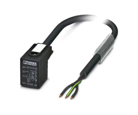 64-1583-24　Phoenix Contact Valve B 3-Pin Cable & Connector　1435409