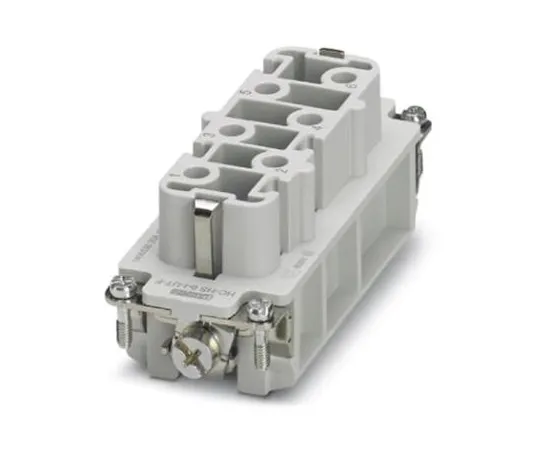 64-1613-94　HEAVYCON HS6 Series Contact Insert,6P+E, Rated At 35A, 400 V　1406533