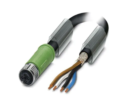 64-1622-13　Phoenix Contact M12 4-Pin Female Cable & Connector　1424114