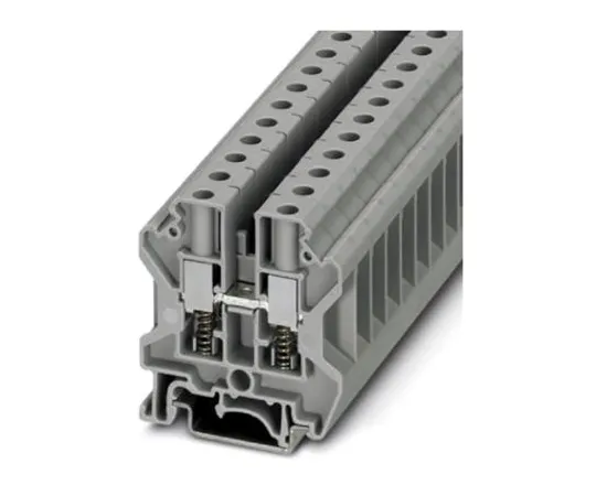 64-1572-87　Phoenix Contact, USST 10 Series , 500 V Feed Through Terminal Block, Screw Termination　3070354