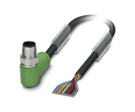 64-1616-27　Phoenix Contact M12 12-Pin Male Cable & Connector　1554814