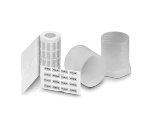 64-1581-50　Phoenix Contact Silver Address Label, 26.5 x 26.5mm, Pack of 1000　0816919