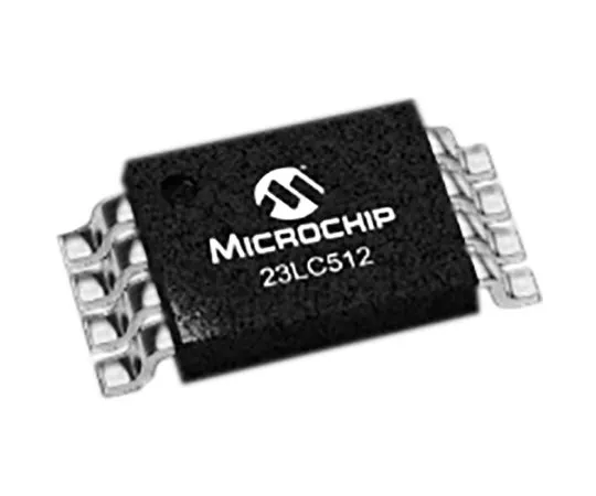 64-1433-33　Microchip SRAM, 23LC512-I/ST- 512kbit　23LC512-I/ST