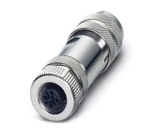 64-1612-98　Phoenix Contact M12 5-Pin Male - Female Connector　1401097