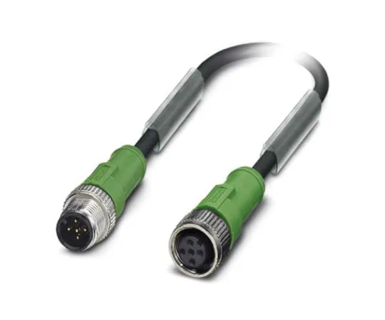64-1617-34　Phoenix Contact M12 5-Pin - M12 5-Pin Male - Female Cable & Connector　1681619