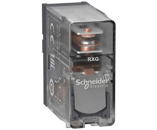 64-1535-59　Schneider Electric SPDT Non-Latching Relay Plug In, 230V ac Coil, 10A　RXG15P7
