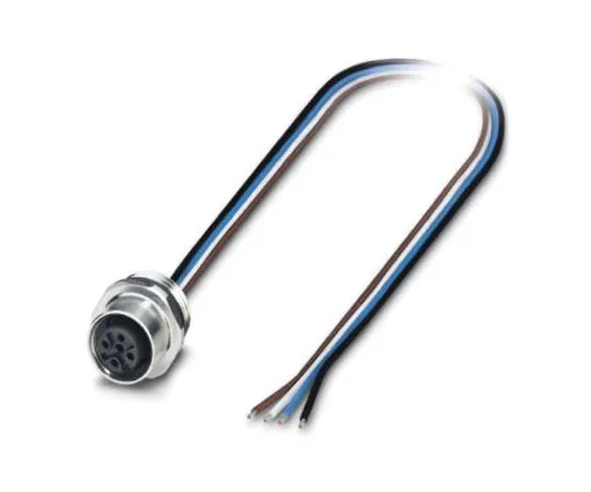 64-1605-46　Phoenix Contact M12 4-Pin Female Connector　1458855