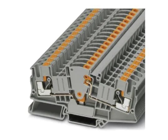 64-1592-46　Phoenix Contact, PTME 6 HV Series , 1 kV Test Disconnect Terminal Block, Push In Termination　3035696