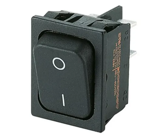 64-1434-07　Marquardt Double Pole Single Throw (DPST), Latching Rocker Switch Panel Mount　01832.1102-01