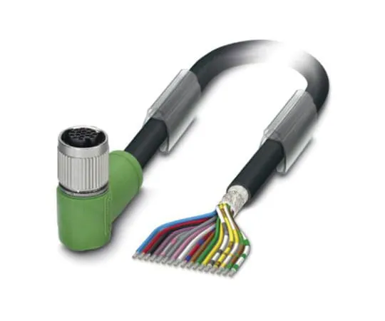64-1621-71　Phoenix Contact M12 17-Pin Female Cable & Connector　1430349