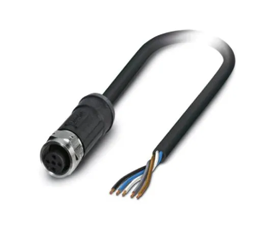 64-1621-98　Phoenix Contact M12 5-Pin Female Cable & Connector　1407260