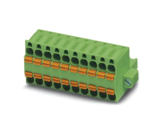 64-1549-94　Phoenix Contact TFKC 2.5/10-STF-5.08, 10 Way Pluggable Terminal Block　1962778