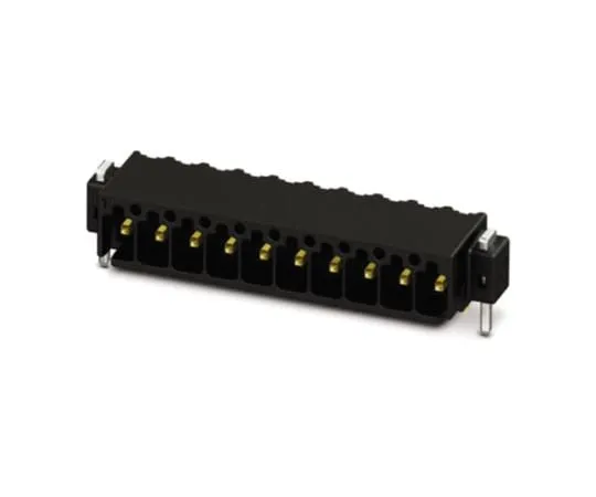 64-1541-39　Phoenix Contact MC 0.5/10-G-2.54 P20THRR44C2, 10 Way, 1 Row PCB Header　1706197