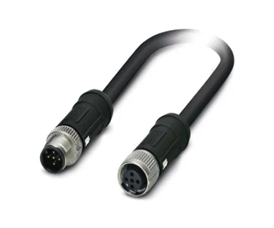 64-1621-23　Phoenix Contact M12 5-Pin - M12 5-Pin Male - Female Cable & Connector　1407338