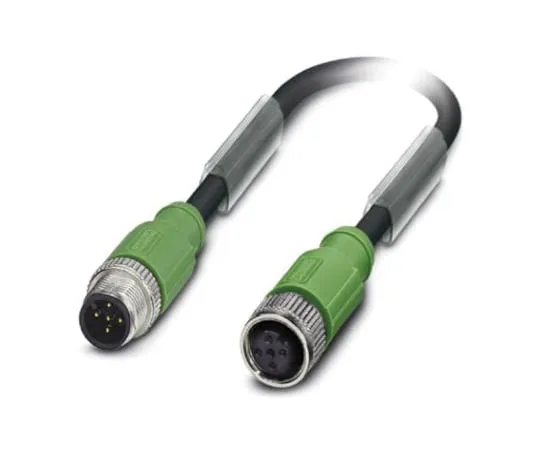 64-1616-45　Phoenix Contact M12 5-Pin - M12 5-Pin Male - Female Cable & Connector　1500907