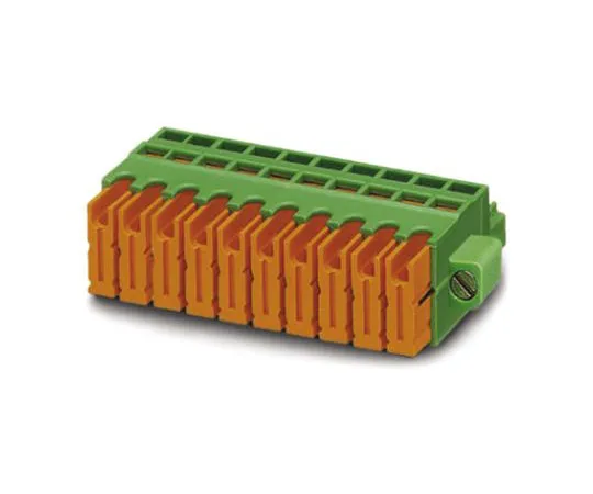64-1540-43　Phoenix Contact QC 0.5/ 9-STF-3.81, 9 Way Pluggable Terminal Block　1897610