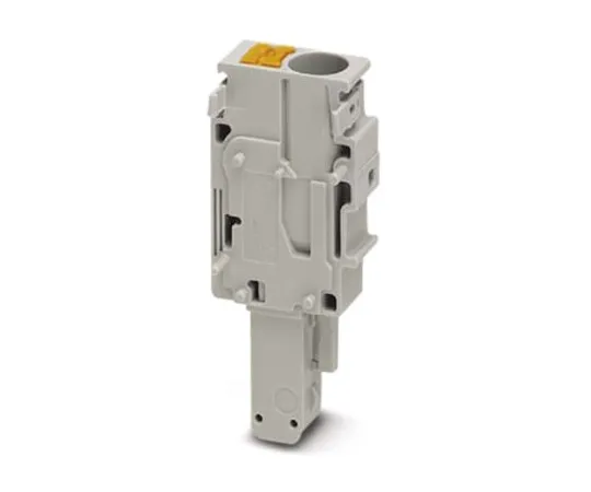 64-1576-95　Phoenix Contact PP-H 6/ 1-R Terminal Plug, 1 Way/Pole, Push In Terminals, 0.5 → 10 mm², PA, 1 kV　3061729