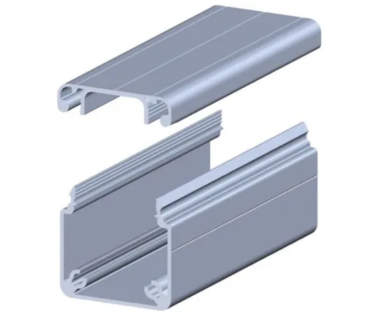64-1528-54　RS PRO Cable Trunking, 8mm Groove , slot 40 x 40, Aluminium Alloy, 2m L　850-8492