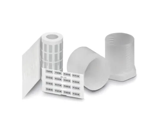 64-1581-46　Phoenix Contact Silver Address Label, 26.5 x 7.5mm, Pack of 2500　0816841