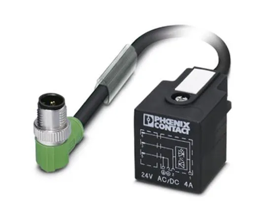 64-1636-85　Phoenix Contact M12 3-Pin - Valve A Male Cable & Connector　1434950
