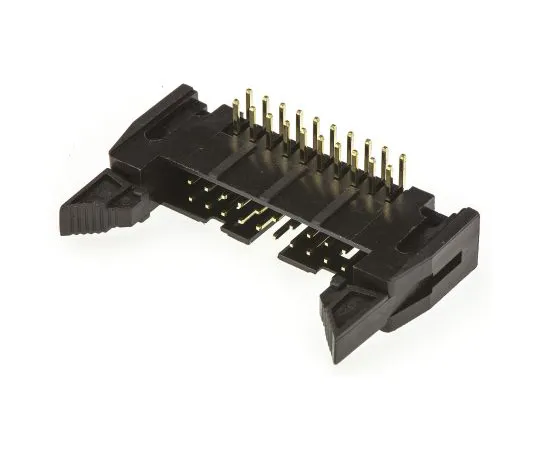 64-1477-12　Amphenol T816, 20 Way, 2 Row, Right Angle PCB Header　T816120A1R101CEU