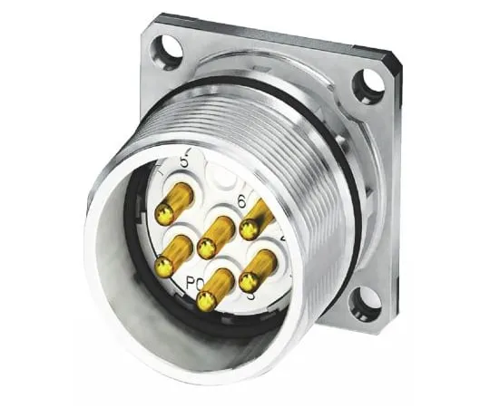 64-1416-28　Phoenix Contact CA-09P1N122S00 Series M23 Bulkhead Mount Connector, 9 contacts Plug　1619972