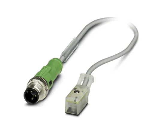 64-1605-47　Phoenix Contact M12 2-Pin - Festo KMYZ9 Male Connector　1453261