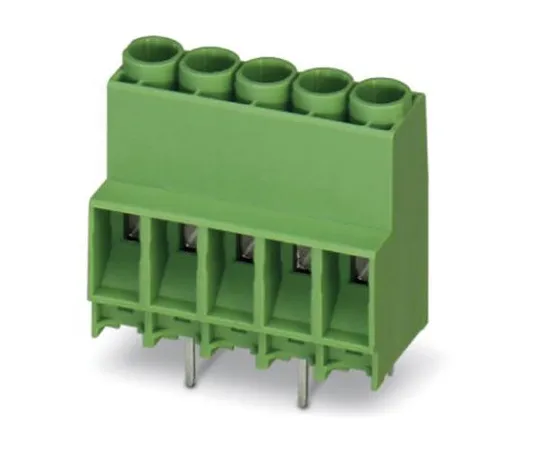 64-1555-84　Phoenix Contact MKDS 5N HV/10-ZB-6.35, 10 Way PCB Terminal Strip　1777626