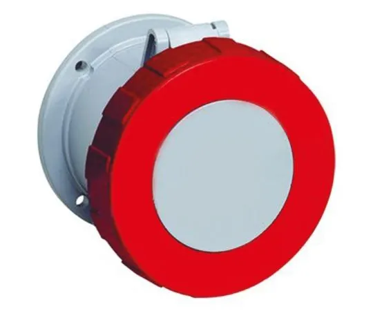64-1474-44　ABB CMA Series, IP67 Red Panel Mount 3P+E Industrial Power Socket, Rated At 125A, 415 V　2CMA167136R1000  3125RU6W