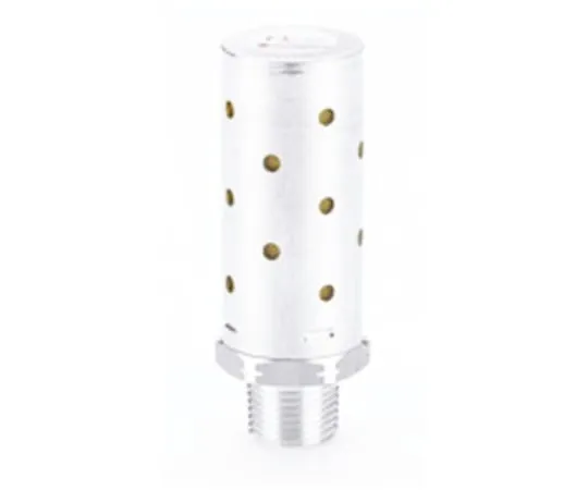 64-1415-26　IMI Norgren MB Aluminium, Brass 20bar Pneumatic Silencer, Threaded, R 3/8 Male　MB003B