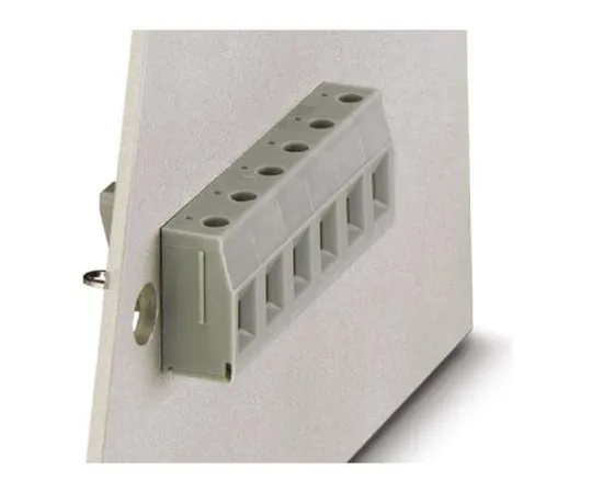 64-1572-17　Phoenix Contact VDFK 4/K GNYE Feed Through Terminal Block, Screw Terminals, Polyamide, 500 V Female Terminal Block　0709246