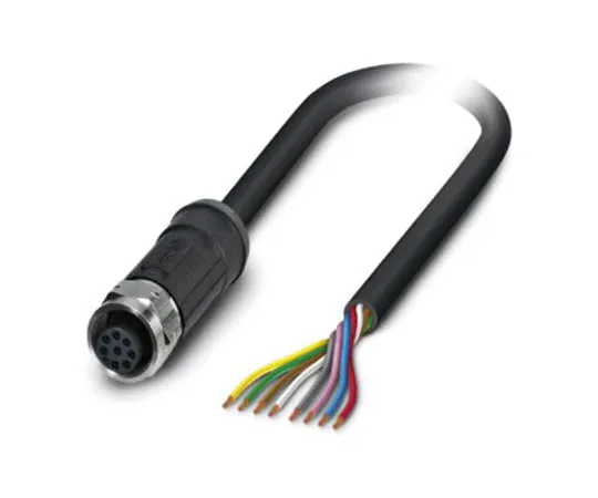 64-1621-88　Phoenix Contact M12 8-Pin Female Cable & Connector　1407276