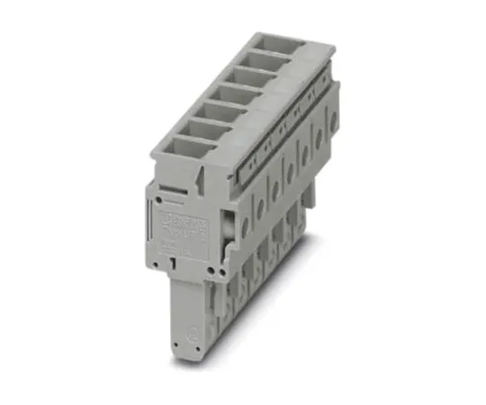 64-1587-97　Phoenix Contact UP 6/ 7 PCB Terminal Block, 7 Way/Pole, Screw Terminals, 0.2 → 6 mm², Polyamide, 1 kV　3060678