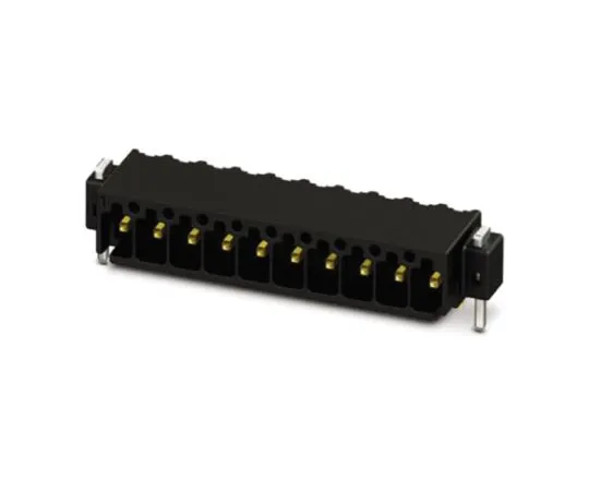 64-1532-81　Phoenix Contact MC 0.5/10-G-2.54 P20 THR R44, 10 Way, 1 Row PCB Header　1821326