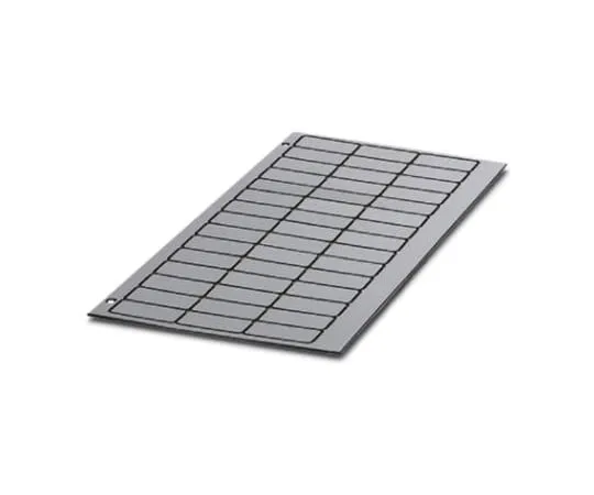 64-1580-74　Phoenix Contact Silver Address Label, 60mm, Pack of 21　0806631