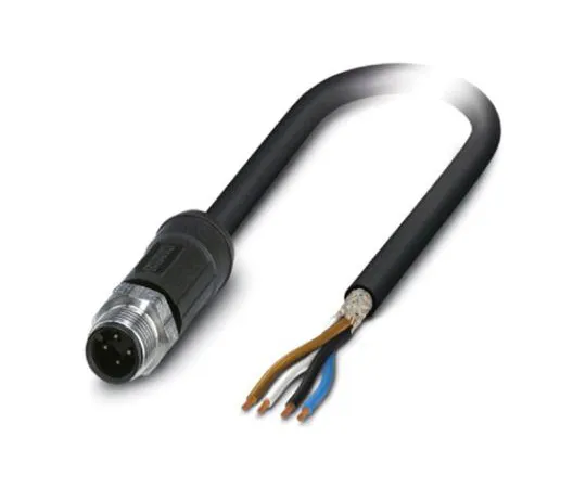64-1621-20　Phoenix Contact M12 4-Pin Male Cable & Connector　1454134