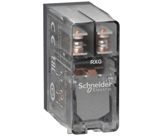 64-1535-63　Schneider Electric DPDT Non-Latching Relay Plug In, 24V ac Coil, 5A　RXG25B7