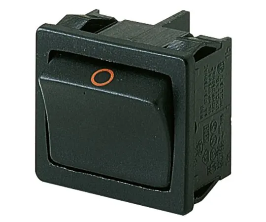 64-1433-96　Marquardt Double Pole Single Throw (DPST), Latching Rocker Switch Panel Mount　01802.1121-02