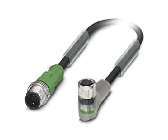 64-1605-63　Phoenix Contact M12 3-Pin - M8 3-Pin Male - Female Connector　1694884