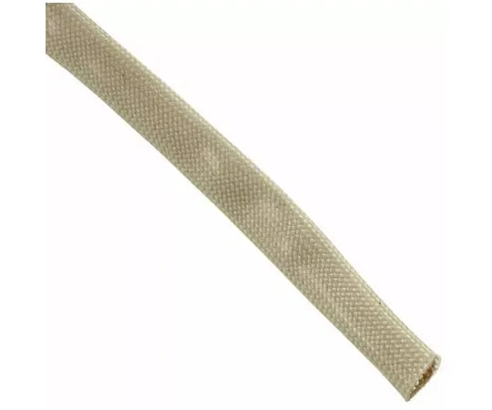 64-1416-56　Alpha Wire Expandable Braided Fiberglass Silicone Rubber Natural Cable Sleeve, 30m Length　PF20010 NA005