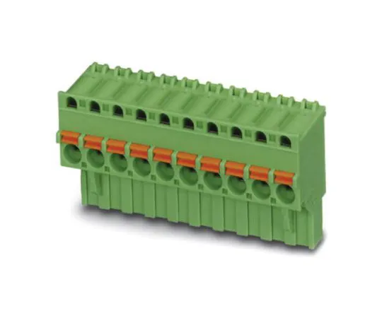 64-1541-03　Phoenix Contact FKCVR 2.5/ 9-ST, 9 Way Pluggable Terminal Block　1909786