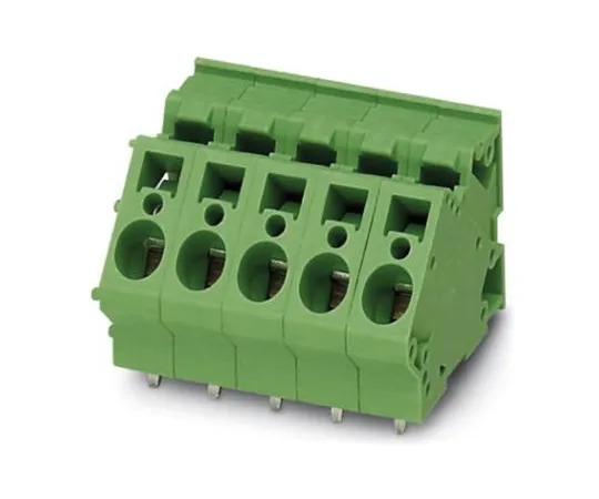 64-1555-62　Phoenix Contact ZFKDSA 4-7.5-16, 16 Way PCB Terminal Strip　1760646