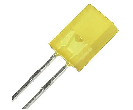 64-1639-50　2.5 V Yellow LED Rectangular Through Hole, Kingbright L-113SYDTK　L-113SYDTK