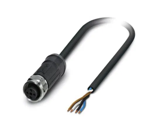 64-1616-59　Phoenix Contact M12 4-Pin Female Cable & Connector　1454079