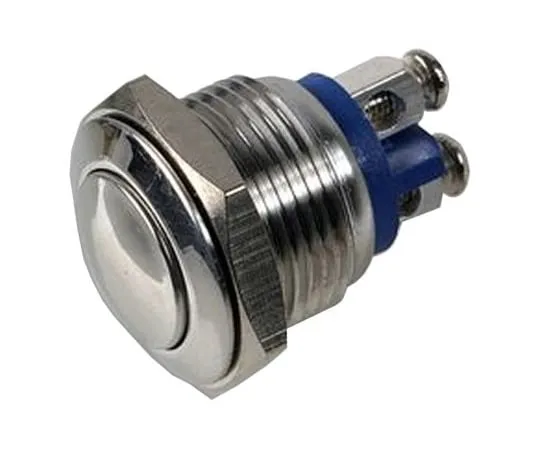 64-1634-53　Screw Push Button Switch, , 2 A, Single Pole Single Throw (SPST), -20 → +55°C　MP0042/2